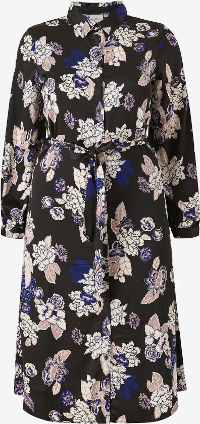 Kjole carFriyay L/S Shirt Dress Aop - Svart