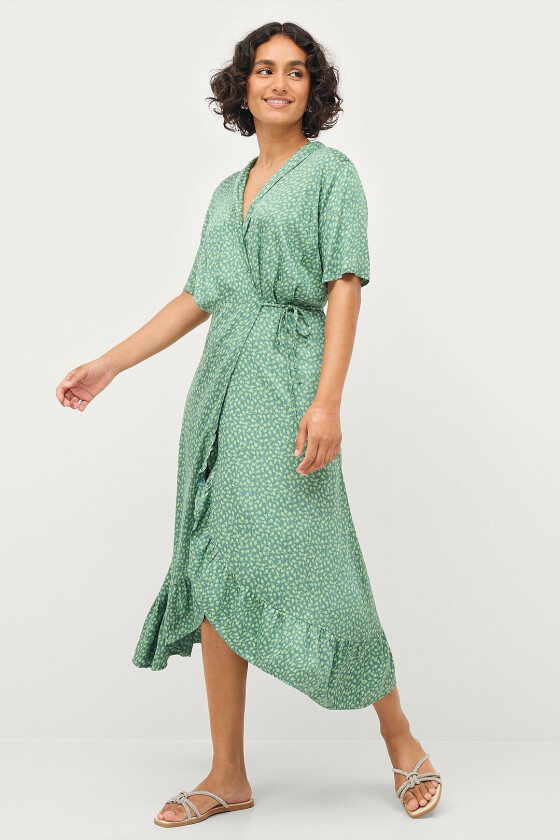 Omslagskjole VeitSZ Dress - Grønn