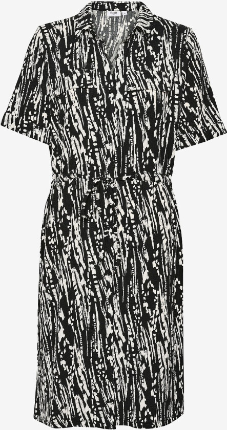 Skjortekjole ValdaSZ Dress - Svart