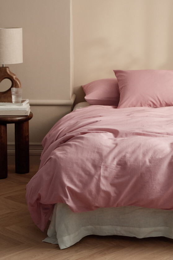 Sengesett Milly i bomull 2 eller 3 stykker - Rosa