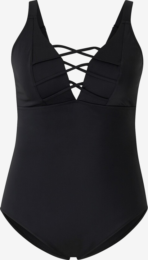 Badedrakt sDior Swimsuit Solid - Svart