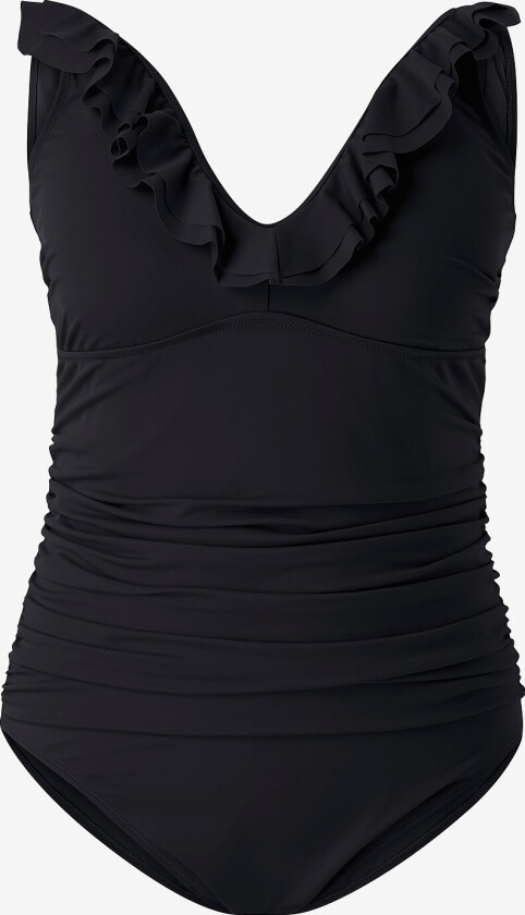 Badedrakt sKitrin Swimsuit Solid - Svart