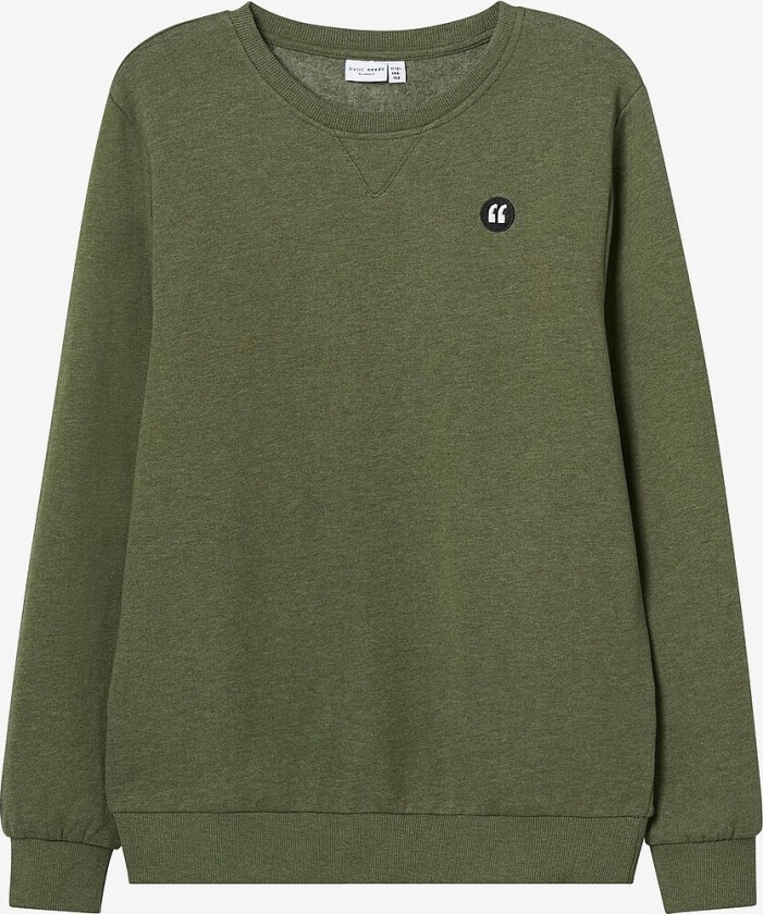 Collegegenser nkmVimo LS Sweat Bru Noos - Grønn