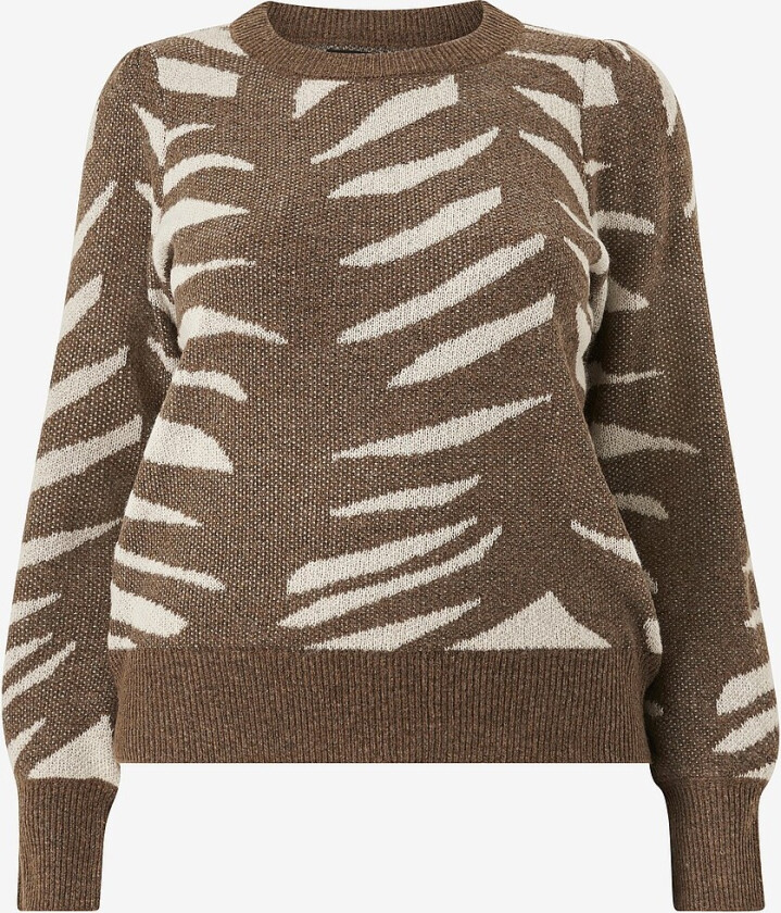 Genser vmcNewtari LS O-neck Pullover - Natur