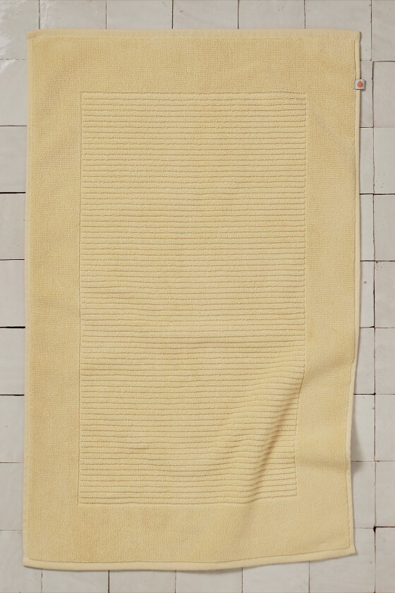 Badematte Premiumsoft 50x80 cm - Gul