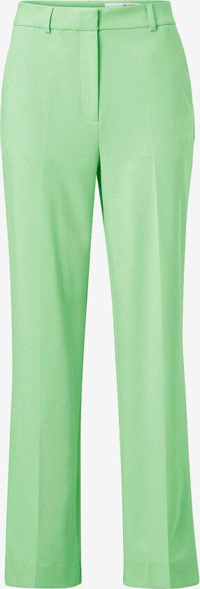 Bukser slfMyla HW Wide Pant Noos - Grønn