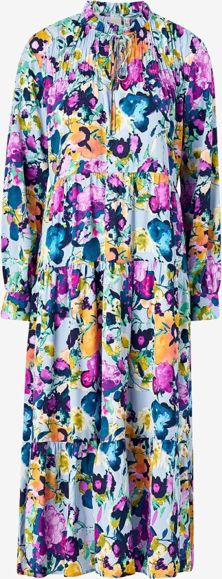 Kjole yasAnnina LS Long Dress S. - Blå