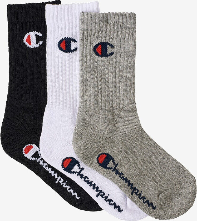 Sokker Crew Socks 3-pakning - Grå