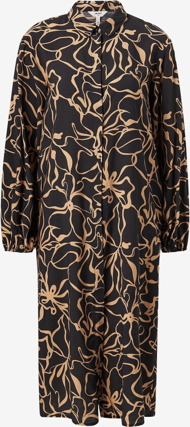 Skjortekjole objTiana Baloon Shirt Dress - Svart