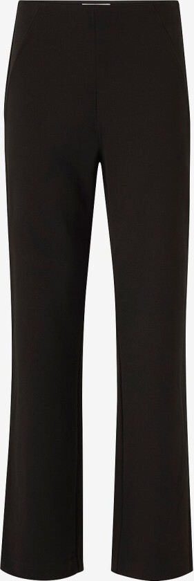 Bukser objLisa Belle HW Wide Pant - Svart