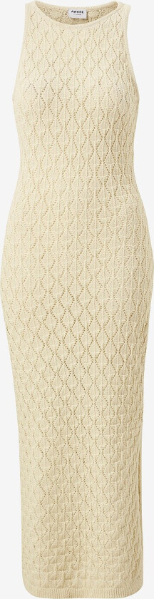 Maxikjole vmEvelyn SL Crochet 7/8 Dress - Beige