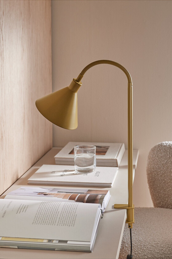 Bordlampe Flexi Torino - Brun