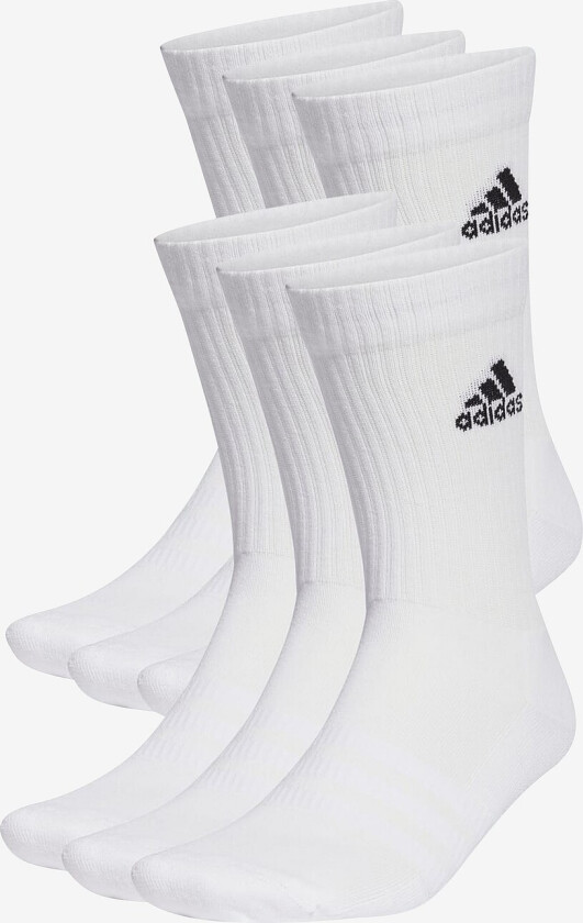 Sokker Cushioned Sportswear Crew Socks 6-pk - Hvit
