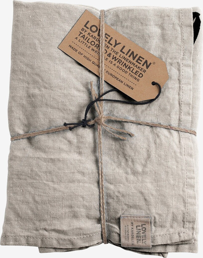 Kjøkkenhåndkle Misty i vasket lin - Grønn