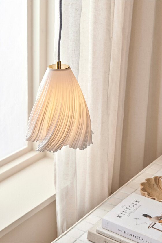 Vinduslampe Swirl - Hvit