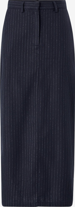 Skjørt viVicca HW Ankle Skirt - Blå