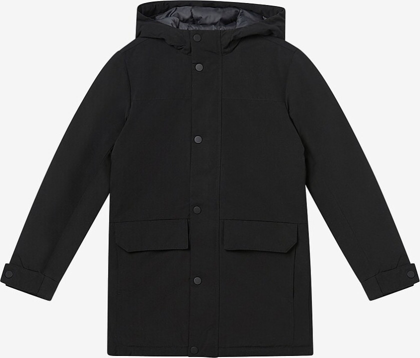 Jakke jjChamp Parka Jacket Jnr - Svart