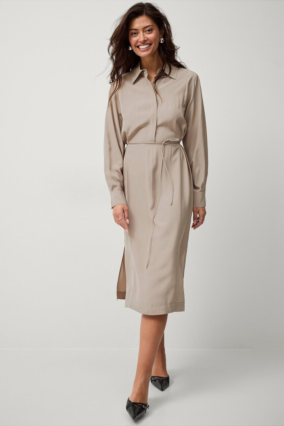 Kjole Kaia Dress - Beige
