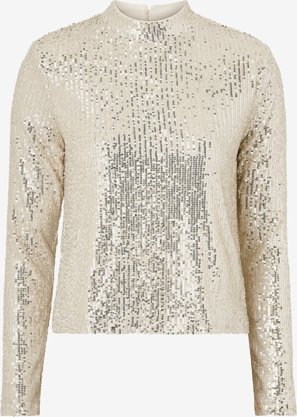 Paljettopp Xlenjuel - Beige