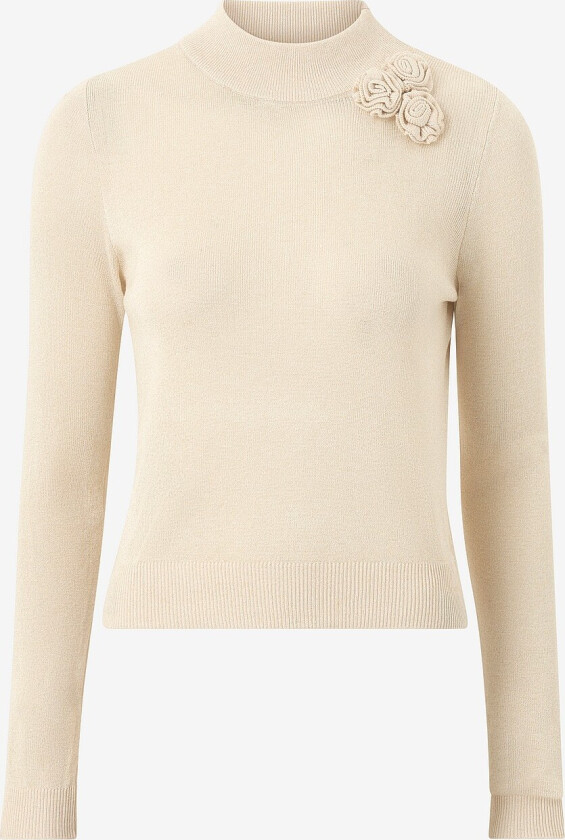 Genser Bunga - Beige