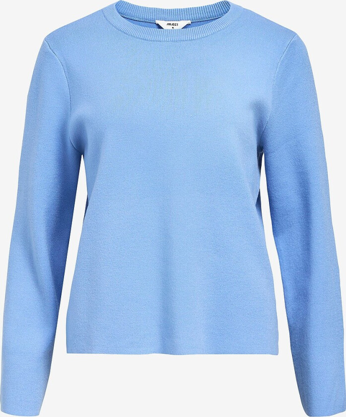 Genser objReynard Square Sleeve O-neck - Blå