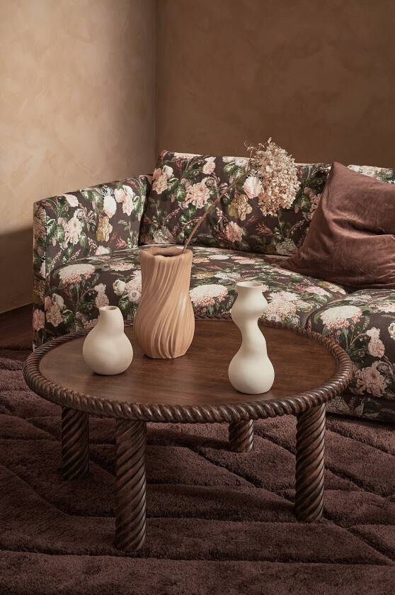 Salongbord Billion Ø 90 cm - Brun