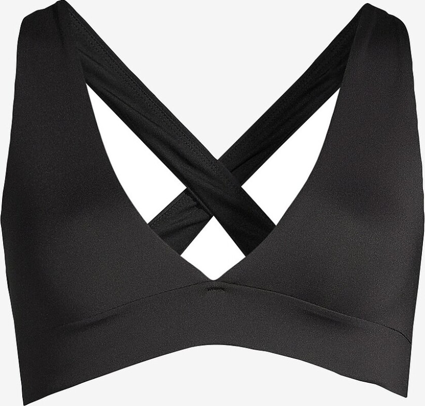 Bikini BH V-neck Crossback Bikini Top - Svart