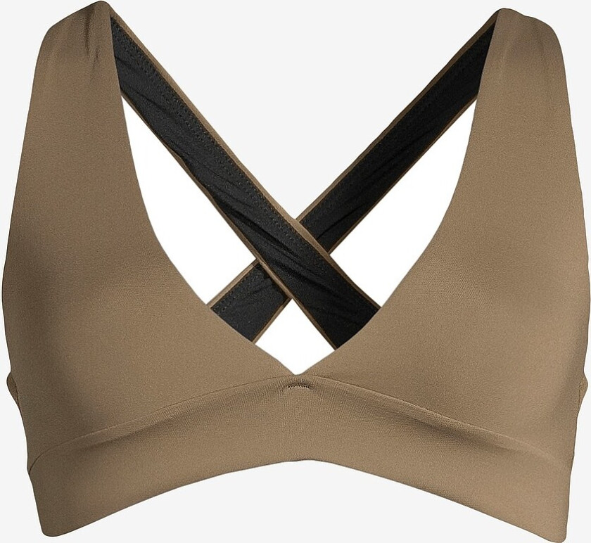 Bikini BH V-neck Crossback Bikini Top - Grønn