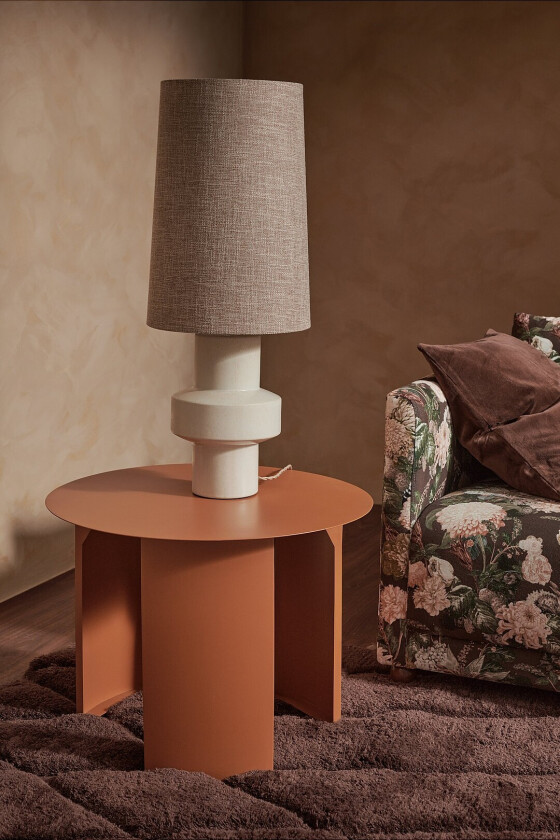 Sofabord Terrina diameter 60 cm - Orange