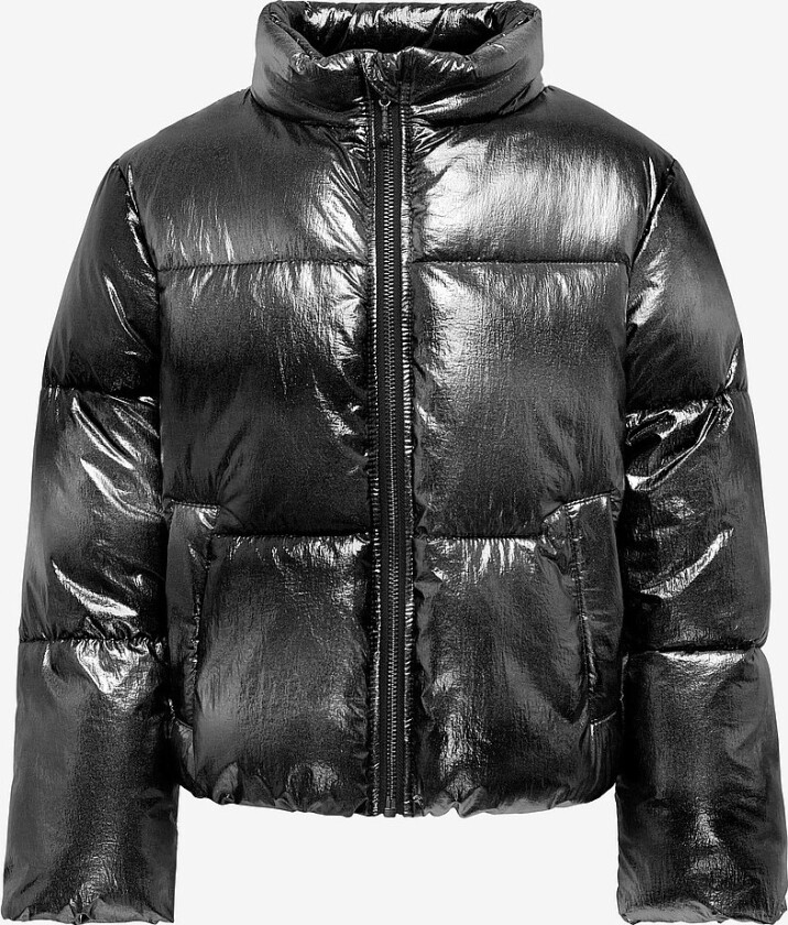 Jakke kogCeline Metallic Short Puffer OT - Svart