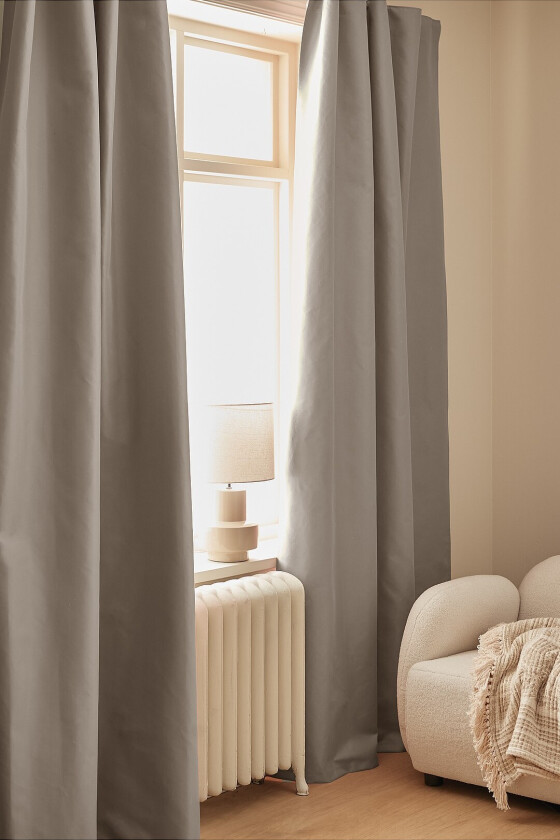 Mørkleggingsgardin Hedda 1-pakning - Beige