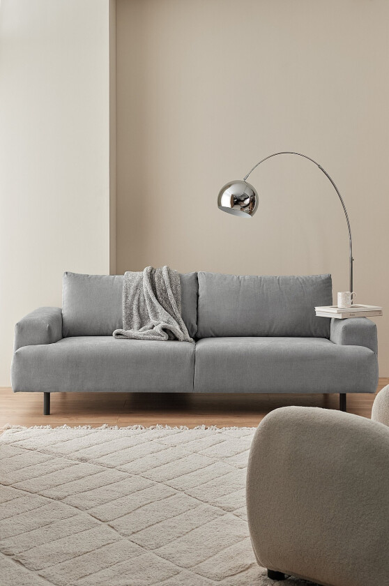 Sofa Trim 3-seter - Grå