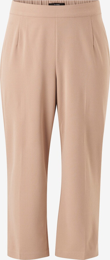 Bukser vmCsara HR 7/8 Straight Pant Boo Curve - Brun