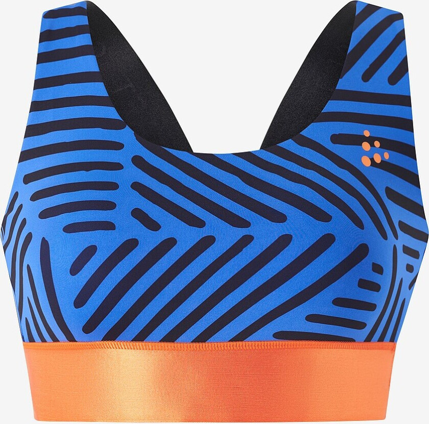 Sports-BH Adv Tone Sports Bra W - Blå