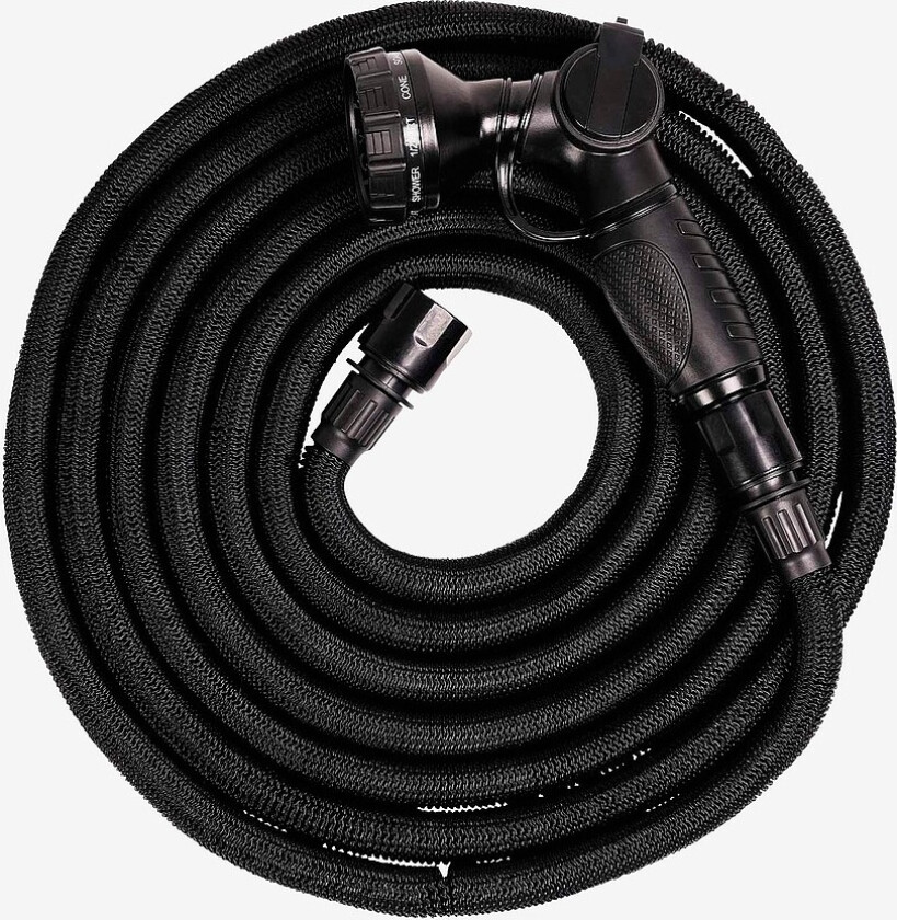 Bilde av Hageslange Deluxe Set - 25 meter - Svart