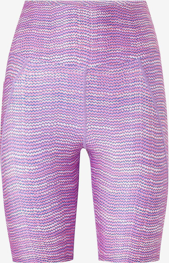 Treningstights / sykkelshorts Flattering Printed Bike Tights - Lilla