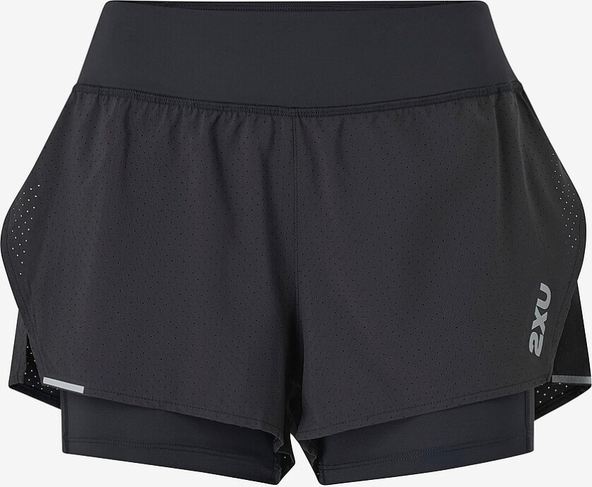 Løpeshorts Aero 2-in-1 4 Inch Shorts - Svart