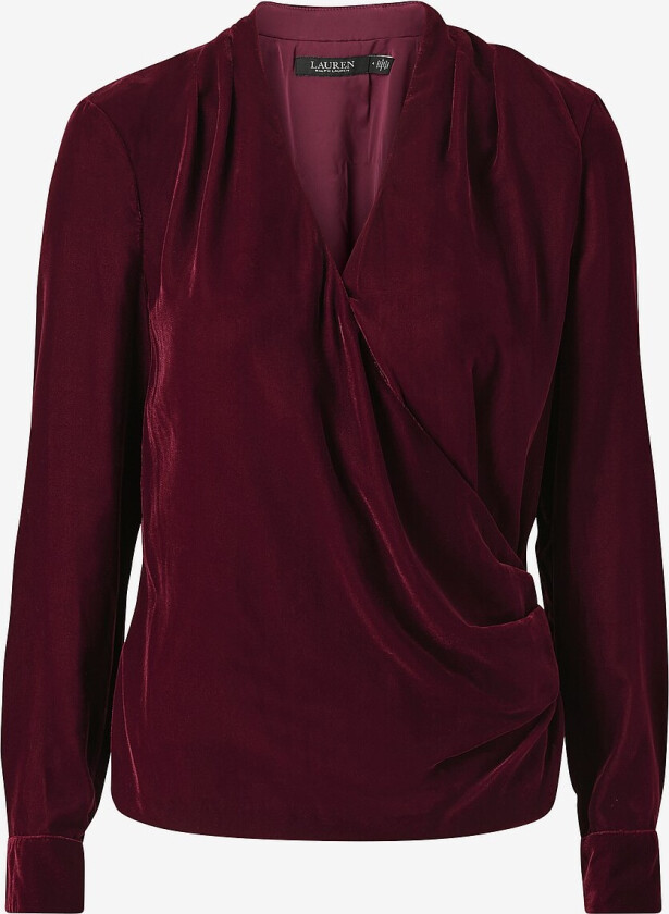 Topp WT Velvet-top - Lilla