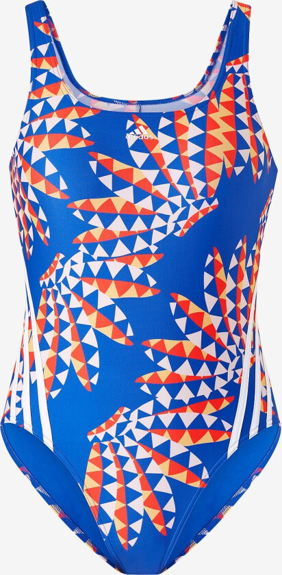 Badedrakt Farm Rio 3-stripes Swimsuit - Blå