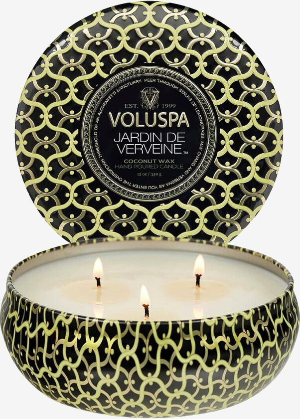 Jardin De Verveine- 3-Wick Tin Candle 40H