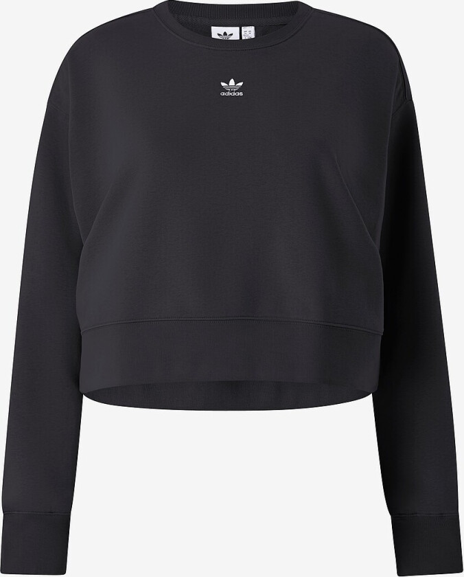 Collegegenser Adicolor Essentials Crew Sweatshirt Plus - Svart