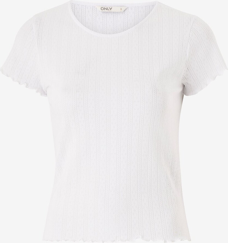 Topp onlCarlotta S/S Top - Hvit