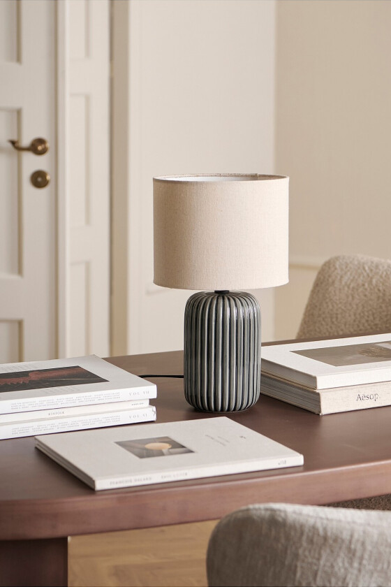 Bordlampe Mizu - Grå