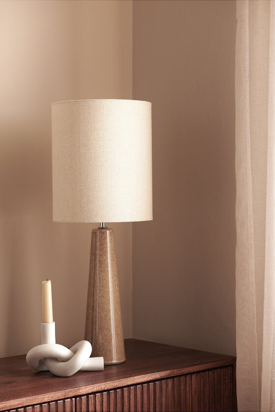 Bordlampe Aaron - Beige