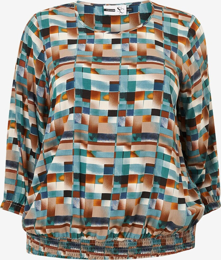 Topp Pamela Blouse - Blå