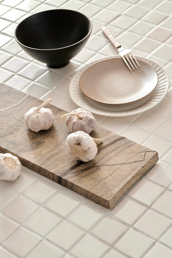 Skjærebrett / serveringsfat Mina - Brun