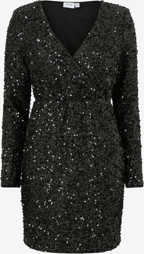 Plajettkjole Vicava Sequin Dress - Svart