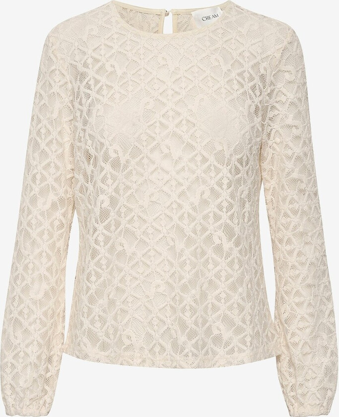 Topp crGila Lace Blouse - Hvit
