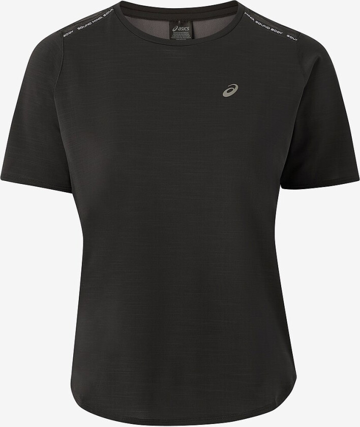 Løpetopp Road SS Top - Svart