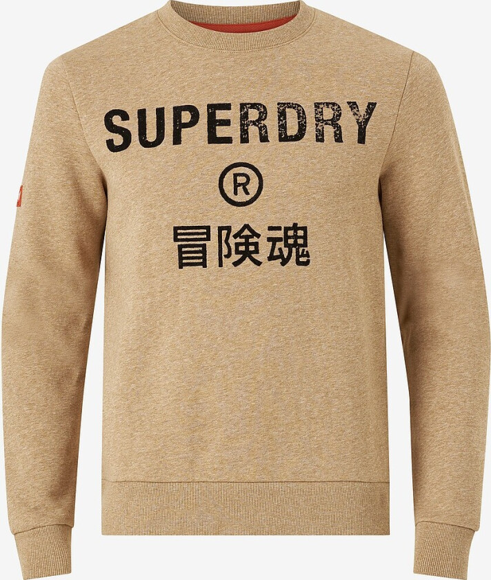 Collegegenser Workwear Logo Vintage Crew - Brun